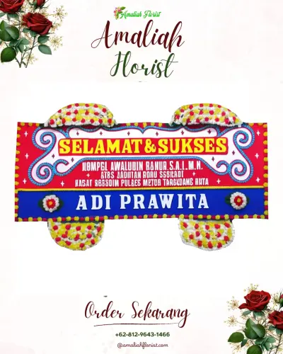 Karangan Bunga Ucapan Selamat di Sukadana Ham